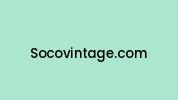 Socovintage.com Coupon Codes