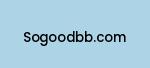 sogoodbb.com Coupon Codes