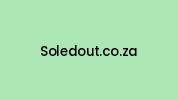 Soledout.co.za Coupon Codes