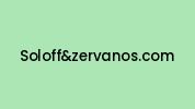 Soloffandzervanos.com Coupon Codes