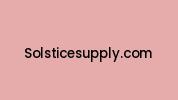 Solsticesupply.com Coupon Codes