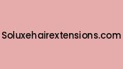 Soluxehairextensions.com Coupon Codes
