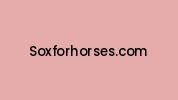 Soxforhorses.com Coupon Codes