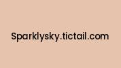 Sparklysky.tictail.com Coupon Codes