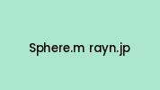 Sphere.m-rayn.jp Coupon Codes