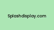 Splashdisplay.com Coupon Codes