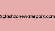 Splashzonewaterpark.com Coupon Codes