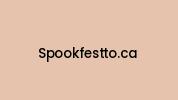Spookfestto.ca Coupon Codes