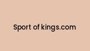 Sport-of-kings.com Coupon Codes