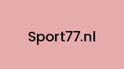 Sport77.nl Coupon Codes
