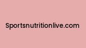 Sportsnutritionlive.com Coupon Codes