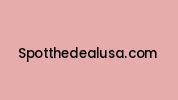 Spotthedealusa.com Coupon Codes