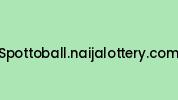 Spottoball.naijalottery.com Coupon Codes