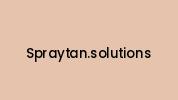 Spraytan.solutions Coupon Codes
