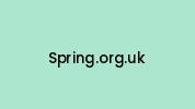 Spring.org.uk Coupon Codes