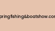 Springfishingandboatshow.com Coupon Codes
