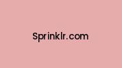 Sprinklr.com Coupon Codes