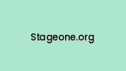 Stageone.org Coupon Codes
