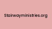Stairwayministries.org Coupon Codes