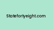 Statefortyeight.com Coupon Codes