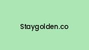 Staygolden.co Coupon Codes