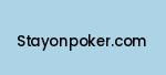 stayonpoker.com Coupon Codes