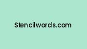 Stencilwords.com Coupon Codes