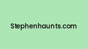 Stephenhaunts.com Coupon Codes