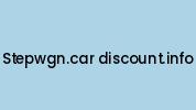 Stepwgn.car-discount.info Coupon Codes