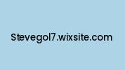 Stevegol7.wixsite.com Coupon Codes