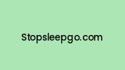 Stopsleepgo.com Coupon Codes