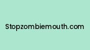 Stopzombiemouth.com Coupon Codes