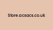 Store.acsacs.co.uk Coupon Codes