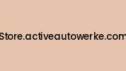 Store.activeautowerke.com Coupon Codes
