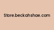 Store.beckahshae.com Coupon Codes