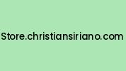 Store.christiansiriano.com Coupon Codes