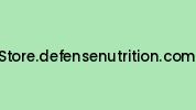 Store.defensenutrition.com Coupon Codes