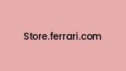 Store.ferrari.com Coupon Codes