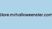 Store.mrhalloweenster.com Coupon Codes