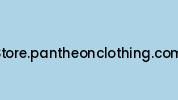 Store.pantheonclothing.com Coupon Codes