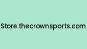 Store.thecrownsports.com Coupon Codes