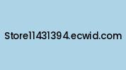 Store11431394.ecwid.com Coupon Codes