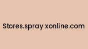 Stores.spray-xonline.com Coupon Codes