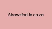Strawsforlife.co.za Coupon Codes