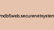 Streamdb5web.securenetsystems.net Coupon Codes