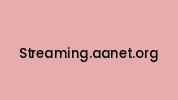 Streaming.aanet.org Coupon Codes