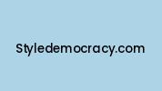 Styledemocracy.com Coupon Codes