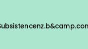 Subsistencenz.bandcamp.com Coupon Codes