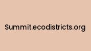 Summit.ecodistricts.org Coupon Codes