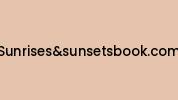 Sunrisesandsunsetsbook.com Coupon Codes